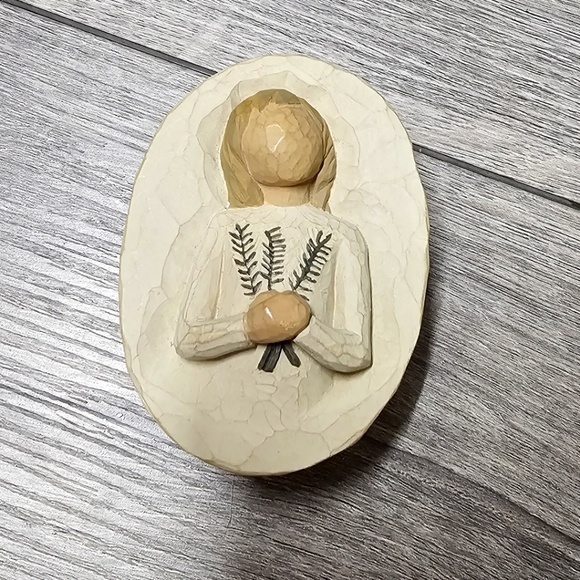 2004 Susan Lordi Willow Tree Remembrance Box of Memories Sm Trinket/ Ring Box - Picture 3 of 11